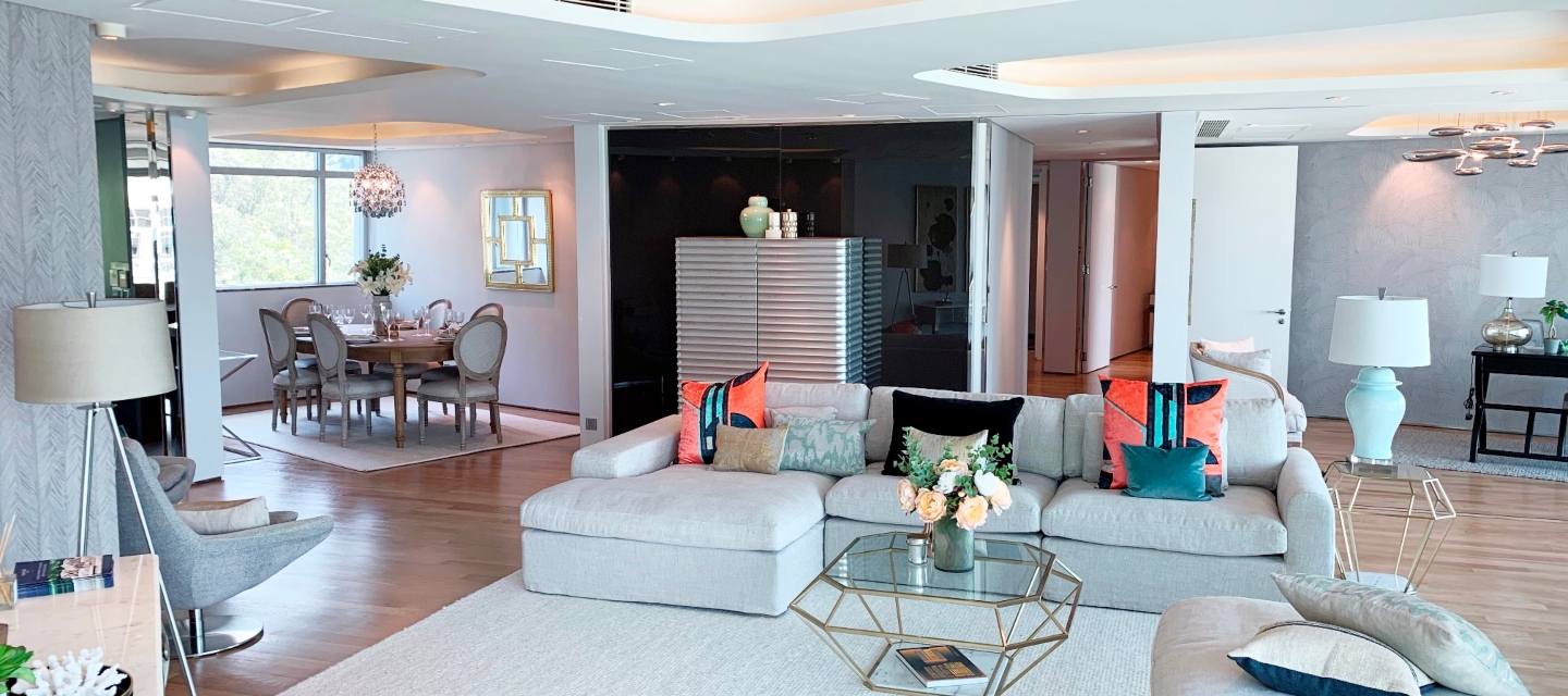 The Lily Repulse Bay by Nina Hospitality Serviced Apartment Living Room